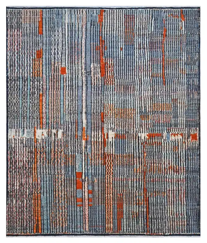 Taimany - Tappeto Tribale in Lana Multicolore - Fatto a Mano 296x253cm