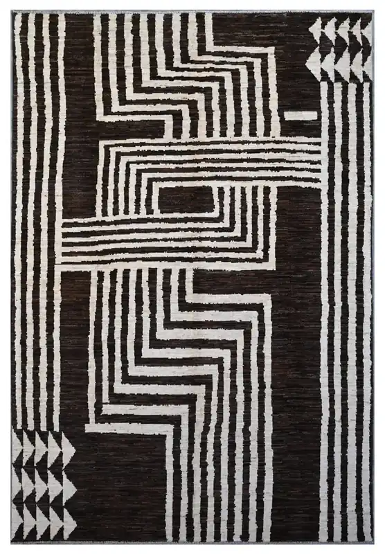 Taimany - Tappeto Tribale in Lana Multicolore - Fatto a Mano 295x198cm