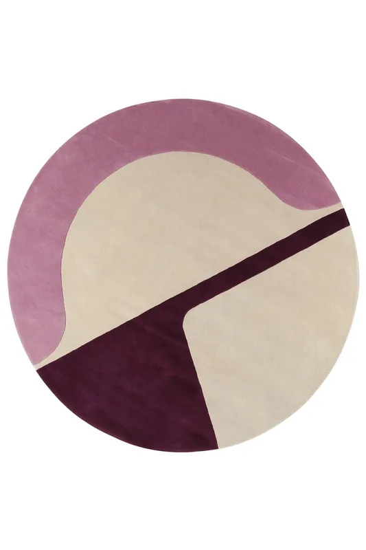 Amini Carpets - Tappeto JC-7 ISOLA PURPLE - Rotondo 240Ø cm