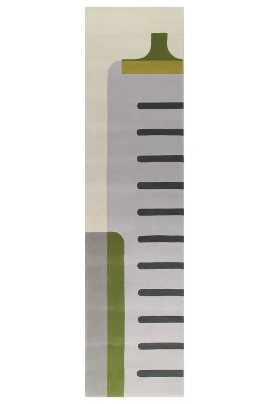 Amini Carpets - Tappeto Passatoia JC-9 LUCE GREEN 400x100cm