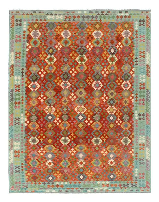 Kaudani Afghan Kilim 354x259 cm, Hand-Woven Wool