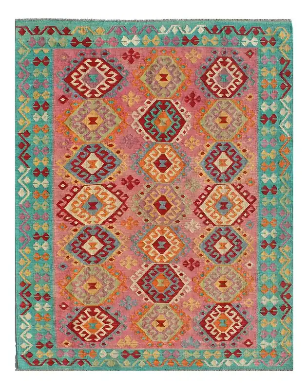 Kaudani Afghan Kilim 290x207 cm, Hand-Woven Wool