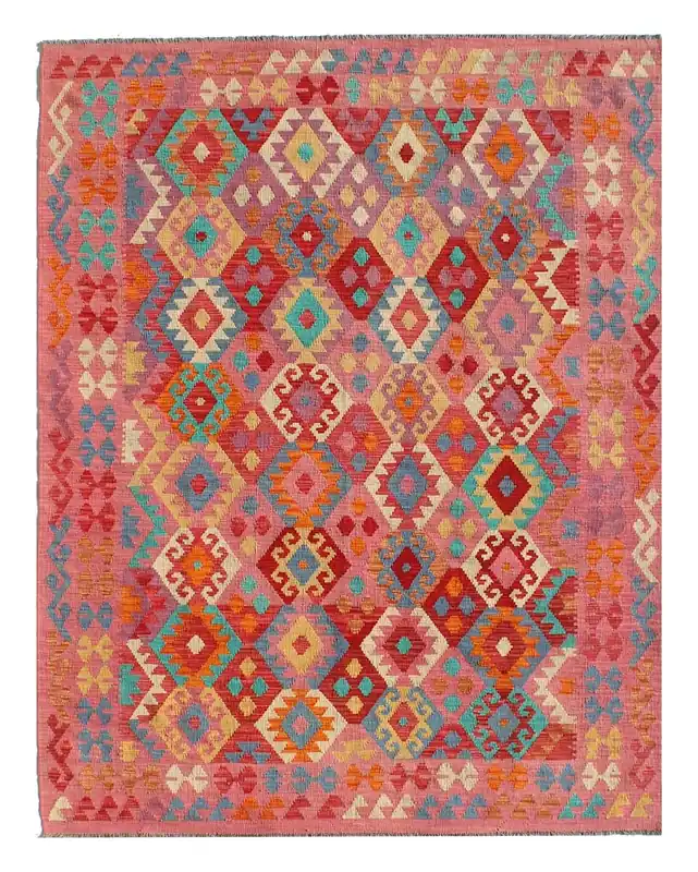 Kaudani Afghan Kilim 289x207 cm, Hand-Woven Wool