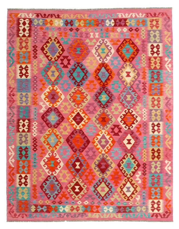 Kaudani Afghan Kilim 297x204 cm, Hand-Woven Wool