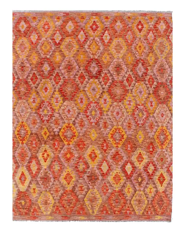 Kaudani Afghan Kilim 294x203 cm, Hand-Woven Wool