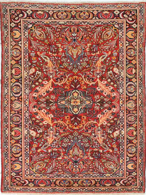 Authentic Antique Persian Lillian Rug | Hand-Knotted 197x143cm