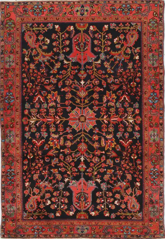Authentic Antique Persian Lillian Rug | Hand-Knotted 205x137cm