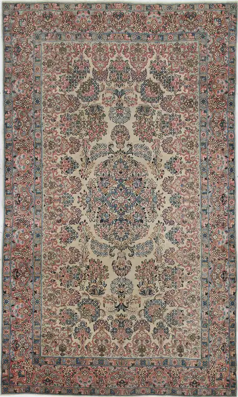 Authentic Antique Persian Kerman Rug | Hand-Knotted 230x137cm