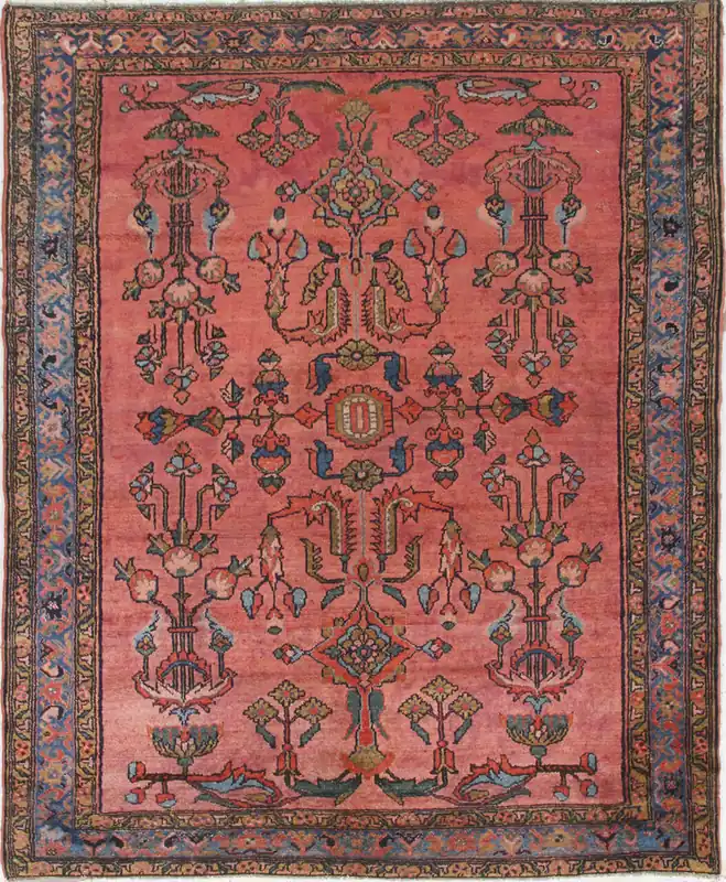 Authentic Antique Persian Lillian Rug | Hand-Knotted 207x168cm