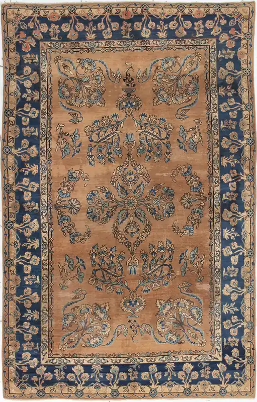 Authentic Antique Persian Lillian Rug | Hand-Knotted 183x122cm