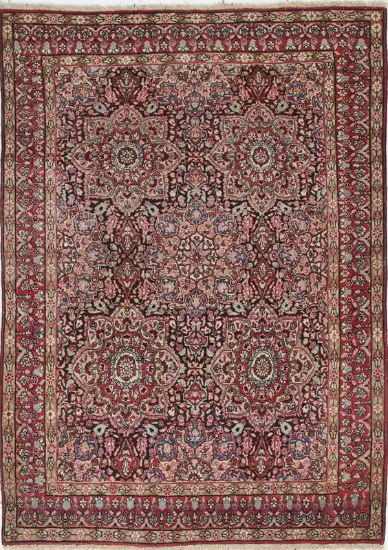 Authentic Antique Persian Kerman Rug | Hand-Knotted 190x135cm