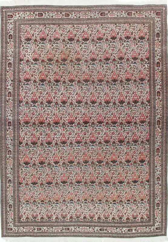 Authentic Antique Persian Kerman Rug | Hand-Knotted 306x223cm