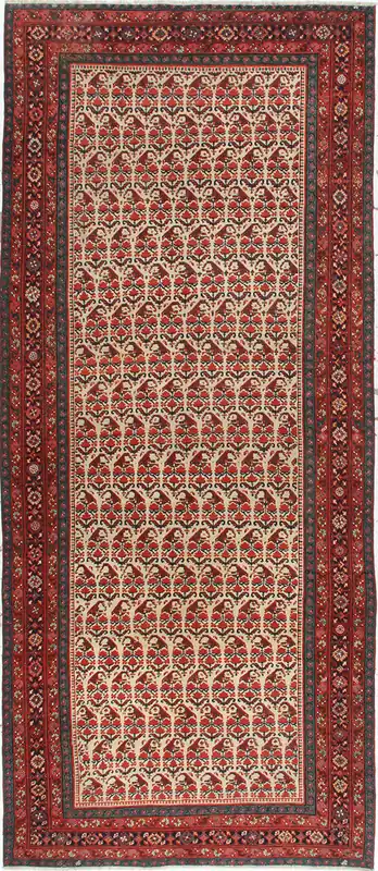 Authentic Antique Persian Malayer Rug | Hand-Knotted 360x150cm