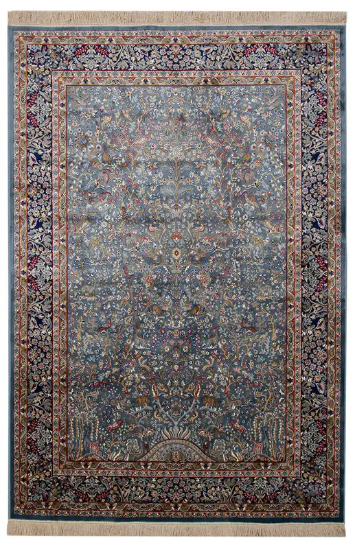 Tappeto Stile Orientale Classico - Bizantine Kashmir - Blu