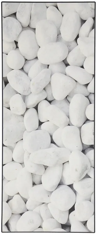 Tappeto Passatoia Cucina in Vinile - Vista Pebbles - Design Ciottoli - Made in Italy