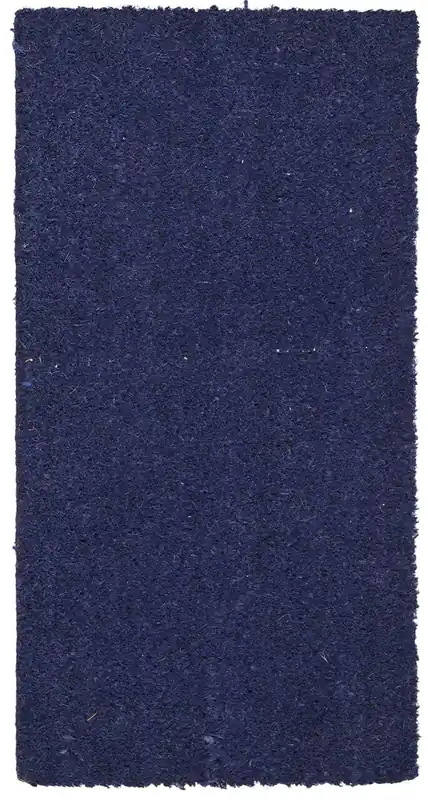 Zerbino Blu in Fibra di Cocco Naturale 75x40cm - Resistente e Sostenibile