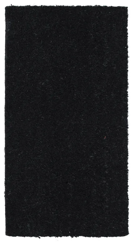 Zerbino Nero in Fibra di Cocco Naturale 75x40cm - Resistente e Sostenibile