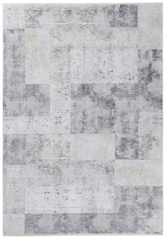 Tappeto Moderno Geometrico Levante C - Colori chiari - Antiscivolo | Elegante, ideale per ogni ambiente