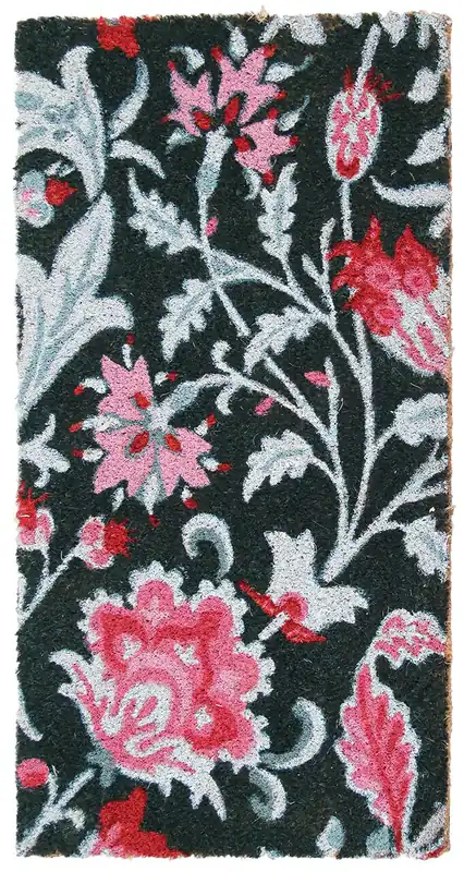 Zerbino Floreale in Fibra di Cocco Naturale 75x40cm - Resistente e Sostenibile