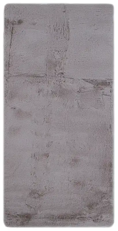 Tappeto moderno Touch Silver velluto antiscivolo