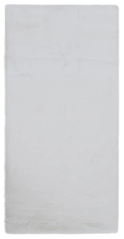 Tappeto Touch White bianco tinta unita in vello spesso e morbido – termoisolante