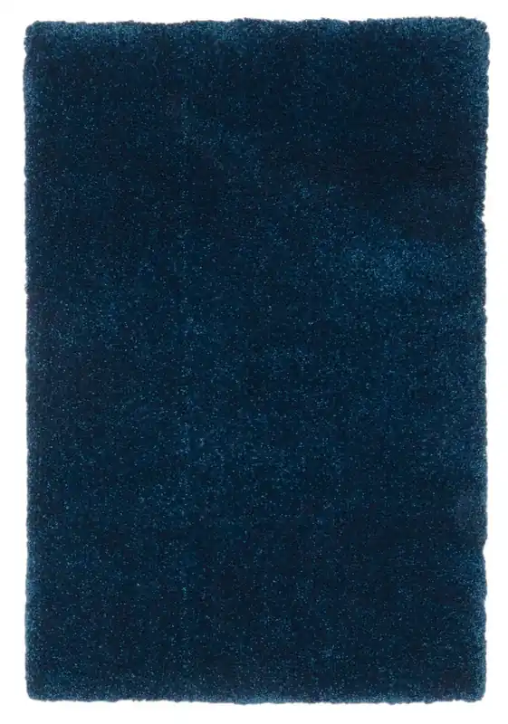 Tappeto Shaggy DEBBY Comfort Blu - Morbido e Resistente - Ideale per Soggiorno e Camera da Letto