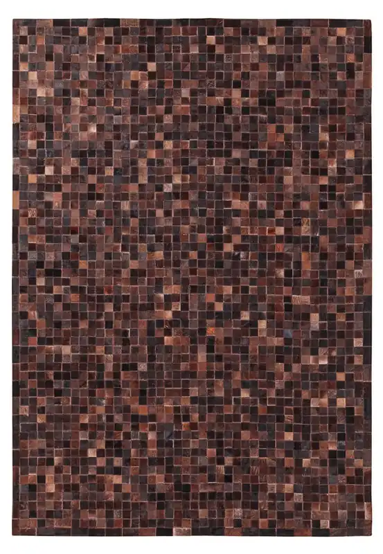 LEATHER PATCH MOSAIC CHOCO