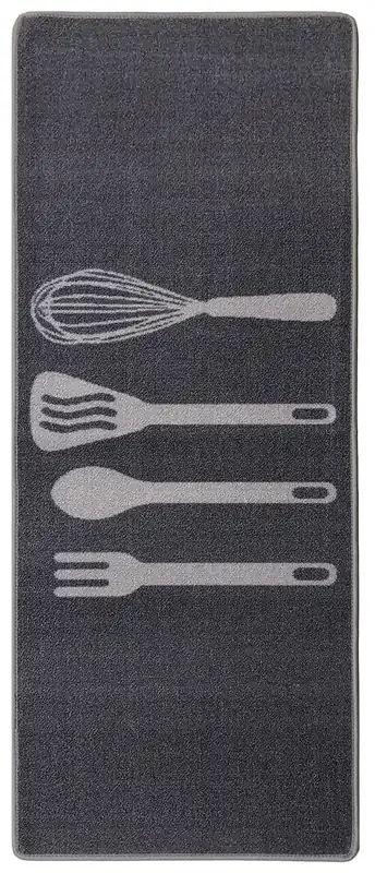 Tappeto CUCINA Classic B - Antiscivolo - Design Moderno Posate