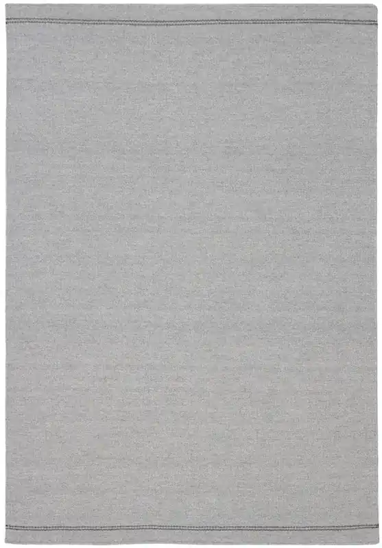 WOLLEN DHURRIE SILVER