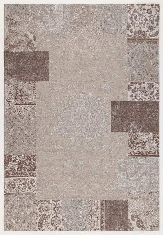 Tappeto Velluto Bordure - Soffice, Antiscivolo, per Salotto e Camera da Letto