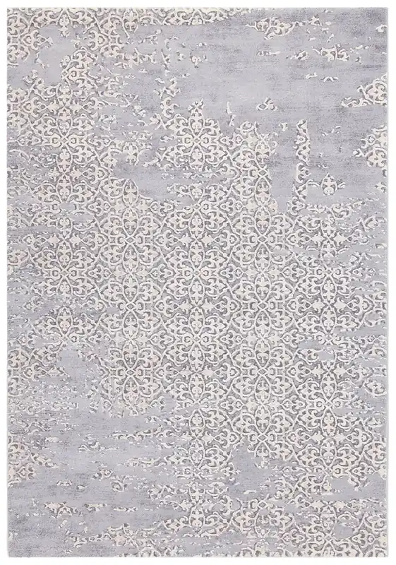 Tappeto Stile Vintage Grigio New Ornamental