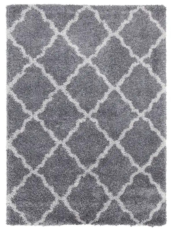 Tappeto Shaggy Boston Grigio scuro - Morbido e Resistente | Ideale per ogni ambiente