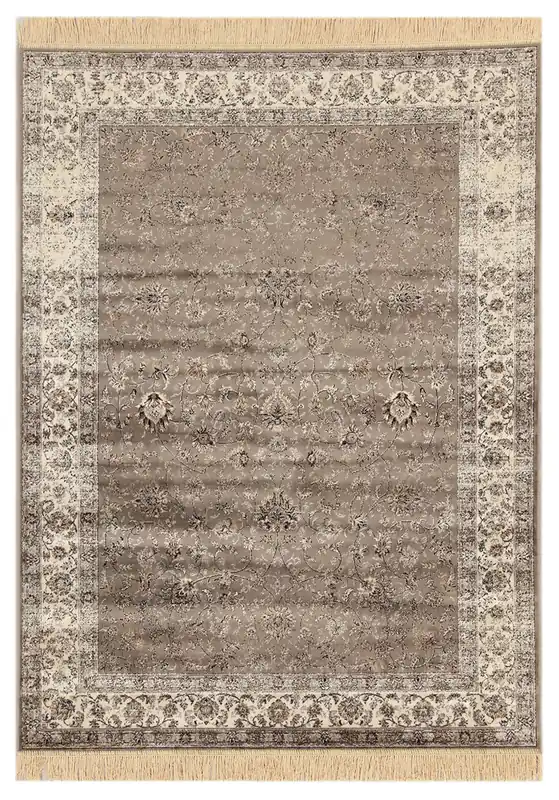 Tappeto Vintage Tabriz 1 Grey Blue – Viscosa Stile Orientale – Grigio Blu