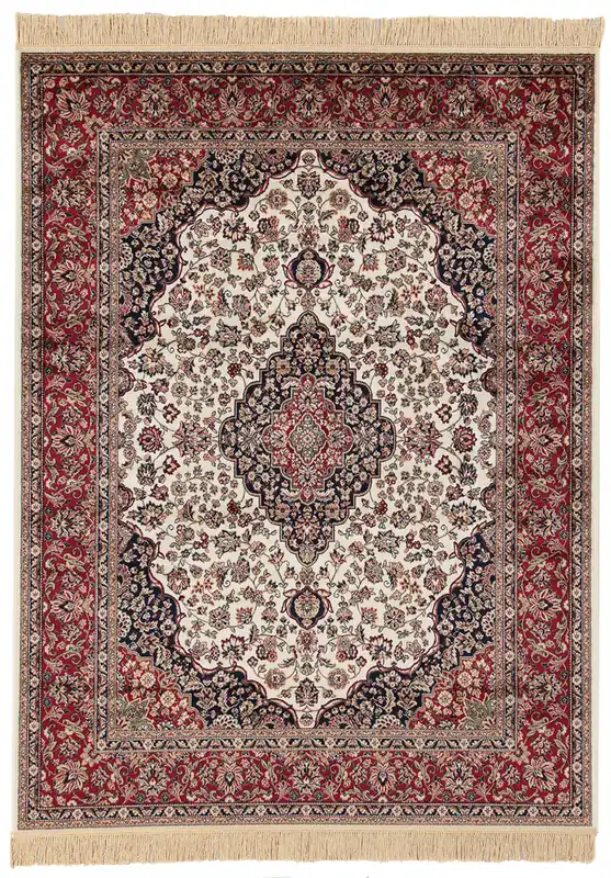 Tappeto Classico Orientale Avorio - Farshian Ivory - Ideale per Soggiorno, Sala da Pranzo, Camera da Letto