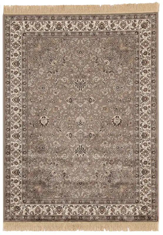 Tappeto Vintage E – Viscosa Stile Orientale – Marrone Beige