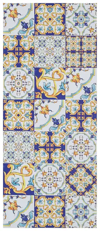 Tappeto per la Cucina in Vinile - Antiscivolo - Made in Italy - VISTA Sicilia A