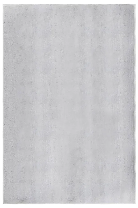 Tappeto Shaggy pelo corto New Touch Grigio Chiaro - Tinta Unita - Moderno, Morbido e Resistente