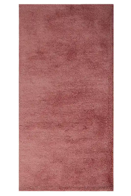 Tappeto Shaggy Desio - Oro Rose - Morbido e Resistente - Tinta Unita | Ideale per Soggiorno e Camera da Letto