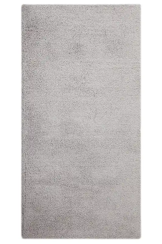 Tappeto Shaggy Desio - Grigio chiaro - Morbido e Resistente - Tinta Unita | Ideale per Soggiorno e Camera da Letto