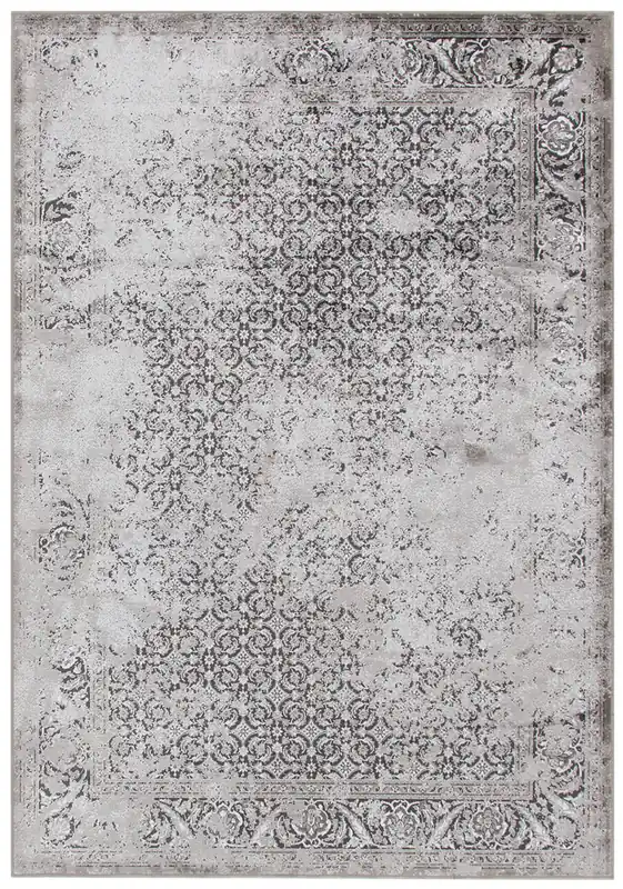 Tappeto Vintage C – Effetto Vissuto – Grigio Chiaro