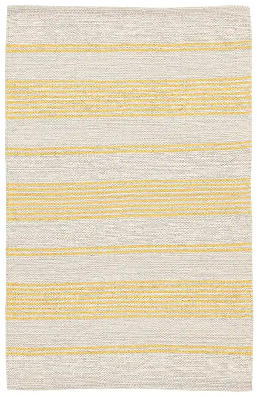 Tappeto in Cotone Giallo - Lavabile in Lavatrice | Ideale per la Cucina e il Bagno