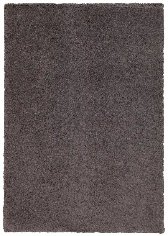 Tappeto Shaggy Desio - Grigio - Morbido e Resistente - Tinta Unita | Ideale per Soggiorno e Camera da Letto