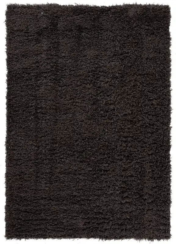 Tappeto Shaggy Madison Marrone Scuro - Tinta Unita - Design Moderno | Morbido e Resistente