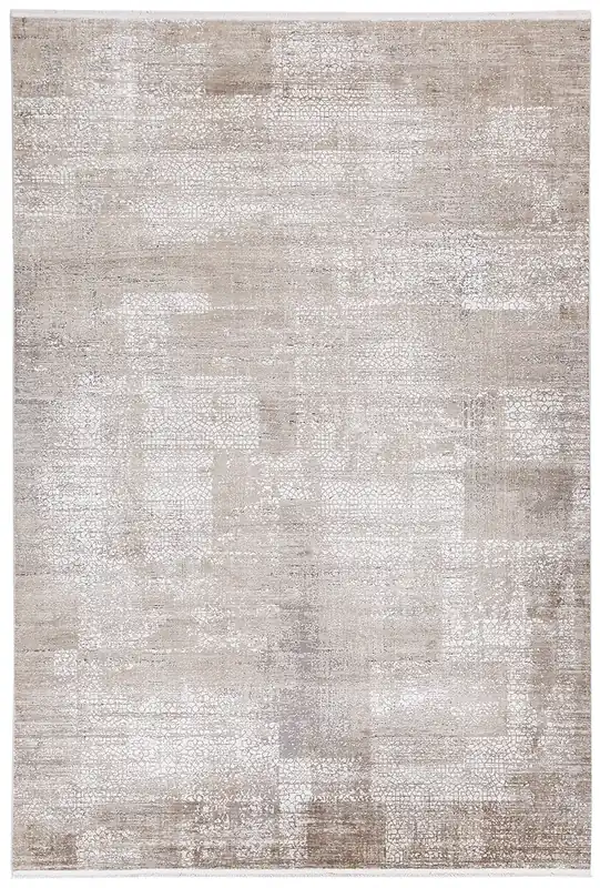 Tappeto Moderno Premium - KENNEDY D GREY CREAM - Grigio Crema - Design Contemporaneo
