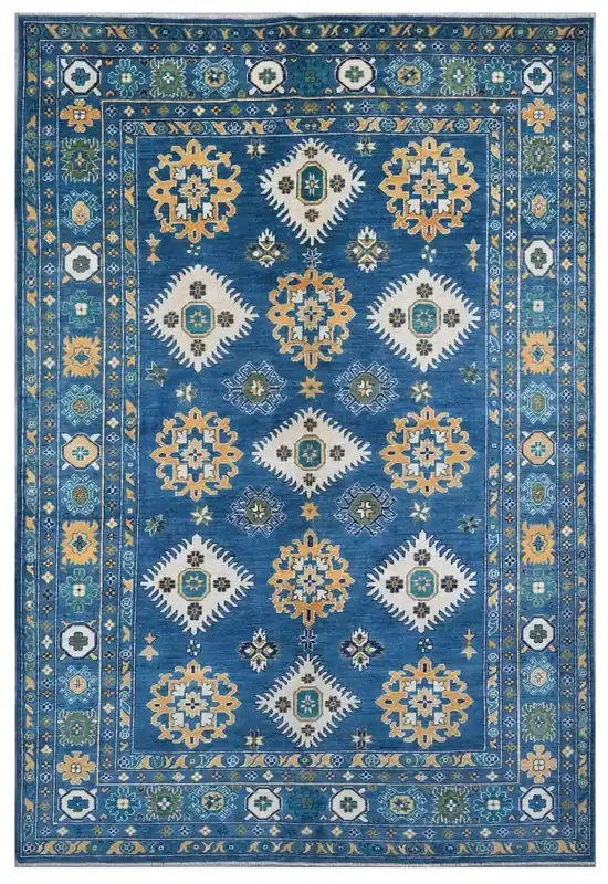 Classic Kazak carpet, Multi, handmade, 302x204cm