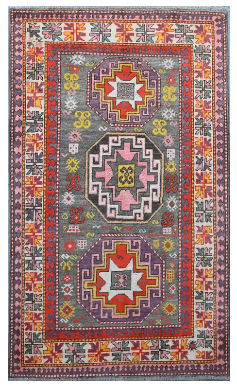 Classic Kazak carpet, Multi, handmade, 170x100cm