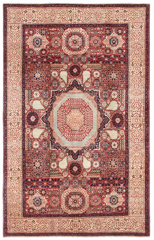 Tappeto Orientale Mamluk fatto a mano, multicolore 282x176cm