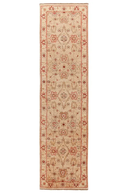 Tappeto Ziegler in Lana, fatto a mano, 321x86cm