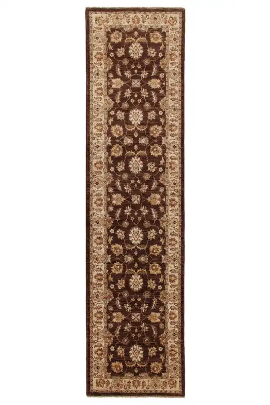 Tappeto Ziegler in Lana, fatto a mano, 306x76cm