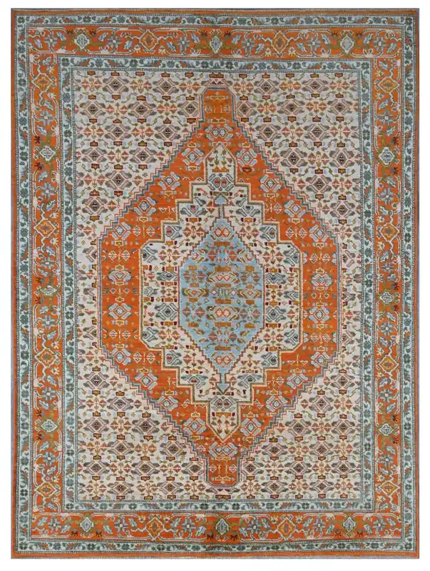 Tappeto Kazak Classico, Multicolore, fatto a mano, 205x147cm